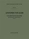 Vivaldi, Antonio: CONC. PER VC., ARCHI E B.C.: IN DO RV 398 - F.III/8 / Ricordi / 1984