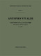 Vivaldi, Antonio: CONC. PER VL., ARCHI E B.C.: IN LA RV 350 - F.I/106 / Ricordi / 1984