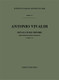 Vivaldi, Antonio: SON. PER VL. E B.C.: IN DO MIN. RV 6 - F.XIII/14 / Ricordi / 1984