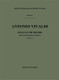 Vivaldi, Antonio: SON. PER VL. E B.C.: IN RE MIN. RV 15 - F.XIII/9 / Ricordi / 1984
