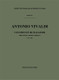 Vivaldi, Antonio: CONC. PER VL., ARCHI E B.C.: IN RE RV 224 - F.I/158 / Ricordi / 1984