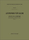 Vivaldi, Antonio: SON. PER VC. E B.C.: IN LA MIN. RV 44 - F.XIV/7 / Ricordi / 1971