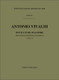 Vivaldi, Antonio: SON. PER VL. E B.C.: PER 2 VL. IN RE OP.I N.6 - RV 62 - F. XIII/22 / Ricordi / 1984