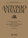 Vivaldi, Antonio: LONGE MALA, UMBRAE, TERRORES. MOTTETTO PER S., 2 VL., VLA E B. RV 629 / Ricordi / 1987