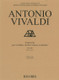 Vivaldi, Antonio: Concerto per violino, archi e bc, RV 280 Op. VI/5 / Ed. critica A. Borin / Ricordi / 2017