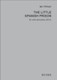 Wilson, Ian: The Little Spanish Prison / For Cello & Piano (2012) / Ricordi / 2015