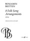 Britten, Benjamin: Eight Folk Songs (high voice and harp) / Faber Music