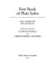 Gunning, Christopher, Pearce, Judith: First Book of Flute Solos (flute part) / Faber Music
