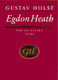 Holst, Gustav: Egdon Heath (score) / Faber Music