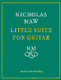 Maw, Nicholas: Little Suite for Guitar / Faber Music
