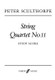 Sculthorpe, Peter: String Quartet No.11 (score) / Faber Music