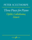 Sculthorpe, Peter: Three Pieces for Piano / Faber Music