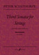 Sculthorpe, Peter: Third Sonata for Strings (score) / Faber Music