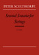 Sculthorpe, Peter: Second Sonata for Strings (score) / Faber Music