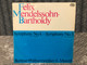 Felix Mendelssohn Bartholdy Symphony No.4 and 5 Supraphon LP VINYL 0100650 