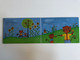 Kiugrott a gombóc... by Varga Katalin  Illustrated by Papp Anikó Mira rajzaival  Móra könyvkiadó 2008  Hungarian children's foldout board book with poems (9789631184129)