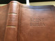 Szent Biblia / Hungarian Holy Bible with words of Jesus in RED / Genuine Leather bound Brown Cover, Goltmos Reden edges, 2 bookmark ribbons, Thumb Indexed / Bőrkötés, Barna színű / Jézus szavai piros kiemeléssel / Pacords 2020 9786155526619