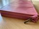 Pink Russian Bible for ladies / with family pages (gift, wedding, children, events) / розовая Библия с семейными страницами 