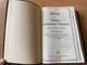 Russian Getze Bible - Blue Imitation Leather / Библия под редакцией Б. Геце, черная, 062 / Golden cut and golden edges / Ukrainian Bible Society 2019 / FT1075601 (978-9664121269)