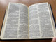 Russian Getze Bible - Blue Imitation Leather / Библия под редакцией Б. Геце, черная, 062 / Golden cut and golden edges / Ukrainian Bible Society 2019 / FT1075601 (978-9664121269)