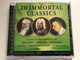 20 Immortal Classics / Evergreen Masterpieces By Brahms, Rossini, Handel, Ravel, Rachmaninov and many more / Prism Leisure Audio CD 1998 / PLD1258