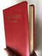 Novi Zavjet i Psalmi / The New Testament and The Book of Psalms in Croatian Language / Red / Leather bound / Golden Edges / HBD 2008 / Translated from original languages by Lj. Rupčić (9789536709649