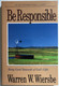 Be Responsible (1 Kings): Being Good Stewards of God's Gifts / Warren W. Wiersbe / The BE Series Commentary 