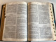 The Open Bible Edition - HOLY BIBLE KJV  Containing the Old and New Testaments  Authorized King James Version  Red Letter Edition with Index  THOMAS NELSON, PUBLISHERS 1975  Leather Black Cover