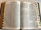 The Open Bible Edition - HOLY BIBLE KJV  Containing the Old and New Testaments  Authorized King James Version  Red Letter Edition with Index  THOMAS NELSON, PUBLISHERS 1975  Leather Black Cover