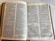 The Open Bible Edition - HOLY BIBLE KJV  Containing the Old and New Testaments  Authorized King James Version  Red Letter Edition with Index  THOMAS NELSON, PUBLISHERS 1975  Leather Black Cover