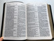 Giant Print CENTER-COLUMN REFERENCE BIBLE / New King James Version / Thomas Nelson, 1994 / Leather Cover (9780840708564)