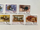MAGYAR POSTA - HUNGARIAN POST Past Centuries Views Stamps Set 5 (stampshun005) 
