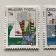MAGYAR POSTA  ZANKA 1 Ft - HAJDÚSZOBOSZLO 2 Ft - HEVIZ 5 Ft  Stamp (stampshun011)