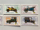 MAGYAR POSTA / 75 EVES A MAGYAR AUTOKLUB (THE HUNGARIAN AUTO CLUB IS 75 YEARS OLD) / Arrow 1915 - Swift 1911 - Ford "T" 1908 - Mersedez 1901 - Panhard Levassor 1912 - Csonka 1906 / Stamp (stanpshun016)