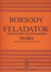 Borsody László Tasks  for harpsichord and piano  sheet music (9790080089033)