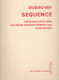 Dubrovay László Sequence  for recorder or a woodwind instrument and synthesizer  playing score  sheet music (9790080079256)