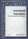 Schumann, Robert Träumerei  MM-3  Transcribed by Davidoff, C.  Edited by Pejtsik Árpád  sheet music (9790080135846) 