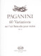 Paganini, Niccolo 60 Variations sur l'air Barucaba pour violon Op. 14  Edited by Devich Sándor  sheet music (9790080121986)