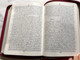 Urdu Catholic Bible / Burgundy softcover with zipper GOLDEN EDGES / Catholic Bible Commission Pakistan 2007 / Kalam-e-Muqaddas / With Color Maps (UrduCatholicGoldenEdge)