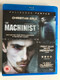 THE MACHINIST  a brad anderson film  HOW CAN YOU WAKE FROM A NIGHTMARE IF YOU'RE NOT ASLEEP  CHRISTIAN BALE  PALISADES TARTAN  Blu-ray Disc  DVD Video (5037899022344)