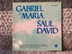Gabriel Og Maria. Saul Og David. - Sangskolens Pigekor fra Sankt Annae Gymnasium, Dirigent: John Høybye, Keyboards: Jørgen Kaufmann, Guitar: Bjarne Roupé, Bas: Mads Vinding, Trommer: Aage Tanggaard / Edition Wilhelm Hansen LP 1985 / LPWH 115