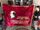 Lenin Flag / LENINABAD GAS EQUIPMENT PLANT / Propaganda Challenge Red Banner 