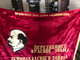 Lenin Flag / LENINABAD GAS EQUIPMENT PLANT / Propaganda Challenge Red Banner 