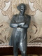 Vintage Metal Figurine of Nikolay Chernyshevsky – 1970s Collectible (FigurineChernyshevsky)