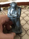 Vintage Metal Figurine of Nikolay Chernyshevsky – 1970s Collectible (FigurineChernyshevsky)