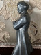 Vintage Metal Figurine of Nikolay Chernyshevsky – 1970s Collectible (FigurineChernyshevsky)