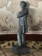 Vintage Metal Figurine of Nikolay Chernyshevsky – 1970s Collectible (FigurineChernyshevsky)