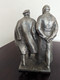 Statuette of Lenin and Dzerzhinsky – Soviet-Era Silumin Sculpture (StatuetteLeninDzerzhinsky)