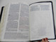 Asante Twi Language Bible with Illustrations, Flower Embossed Black Leatherette with Thumb Index
