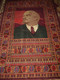LENIN Extra Long Rare Carpet from the Soviet Union / Rug size 226 X 150 CM with the portrait of Vladimir Ilich Lenin / Sovjet made rug Collector's item CCCP / U.S.S.R. issued for the anniversary of 100th birthday of Lenin made by Karjakumsky Fabrika 